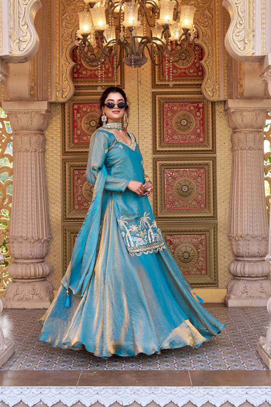 Noor Gulnaar Royal Lehenga Choli Set